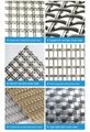 decorative spiral weave mesh conveyor belt metal mesh for buildings