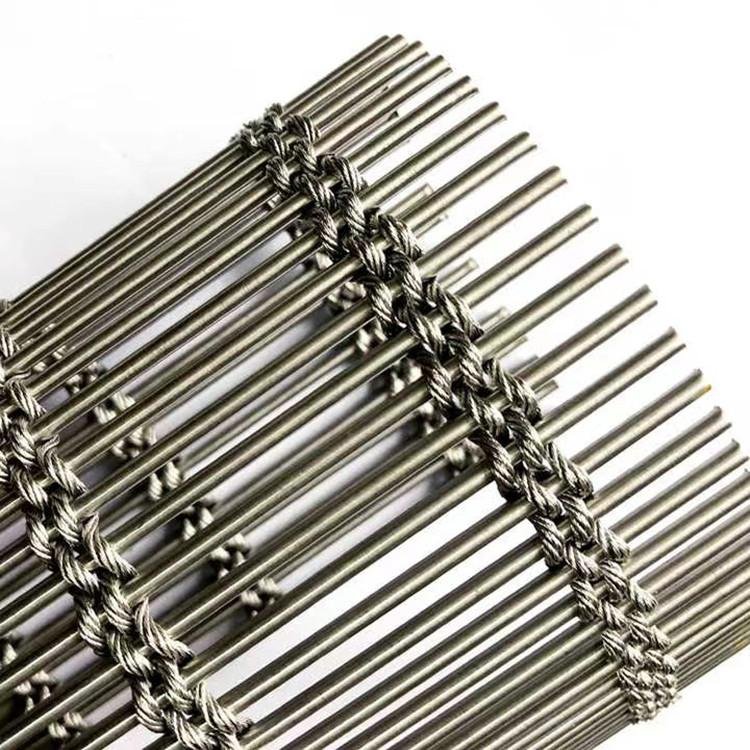 Stainless Steel Decorative Metal Woven Mesh 4