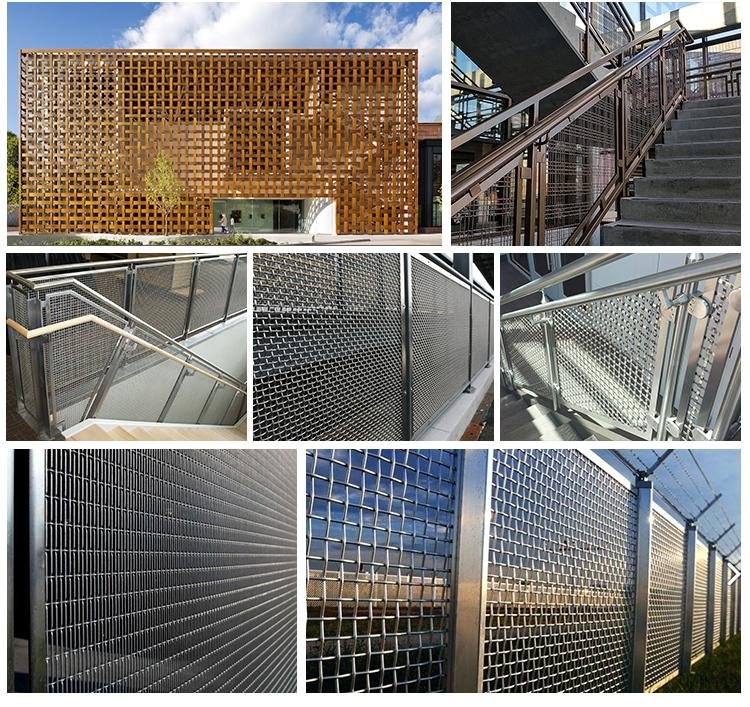 Stainless Steel Decorative Metal Woven Mesh 6