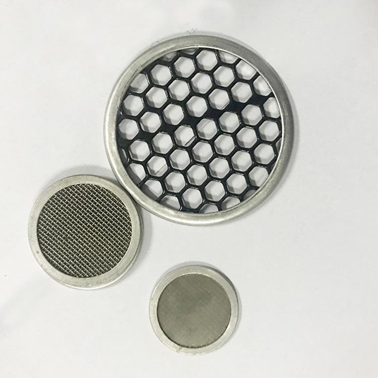 stainless steel filter disc with rim 1