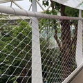 OEM ODM Flexible 316 Stainless Steel Safety Zoo Wire Rope Mesh Fence