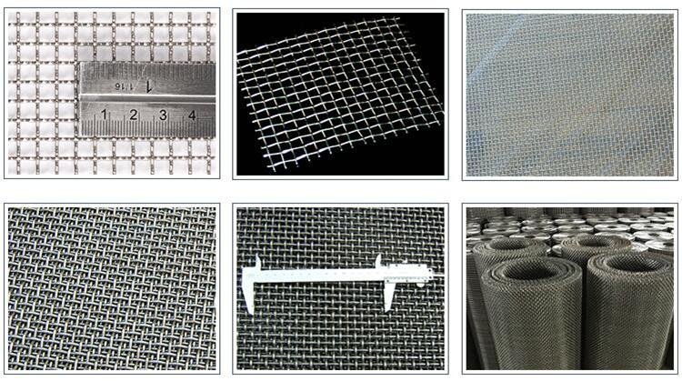 1 2 3 4 5 mesh stainless steel 304 316 316L crimped wire mesh 5