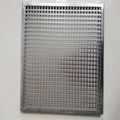 slotted/ square/ round holes galvanized hexagonal aluminum perforated metal mesh