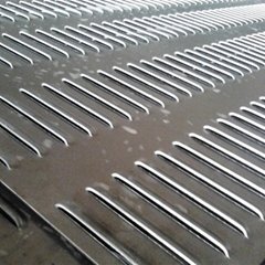 Hot sale stainless steel punched/perforated plate metal screen sheet panel by IS
