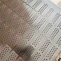 High Precision Aluminum Sheet Metal Fabrication Stamping Automobile Perforated M