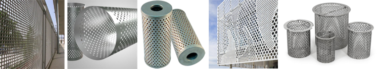 round hole galvanized perforated metal sheet / Metal sheet factory 10