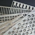 Decorative punched perforated metal stainless steel sieve sheets/plates 304 316 