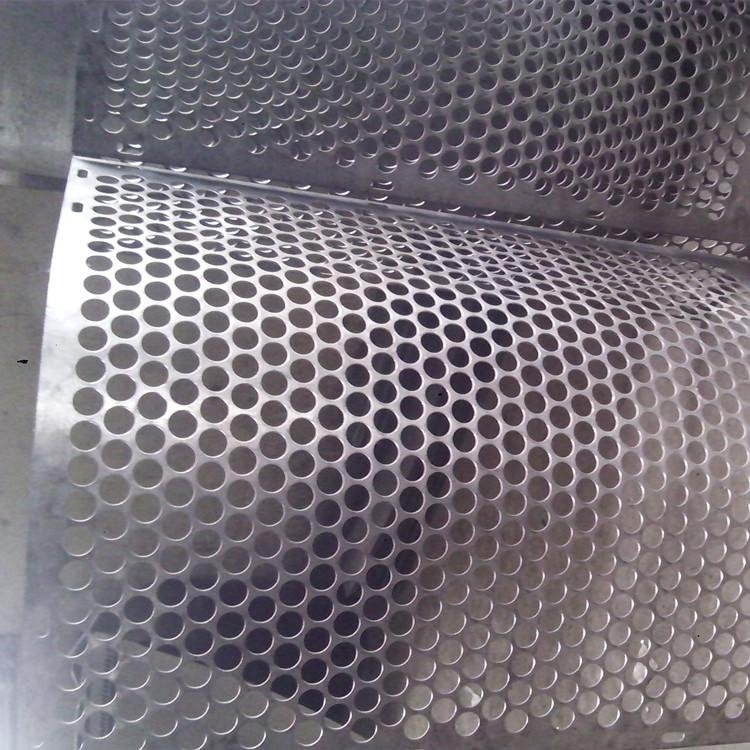 Perforated Sheet Stainless Steel Perforated Mesh Door Mesh Galvanized Round Hole 2