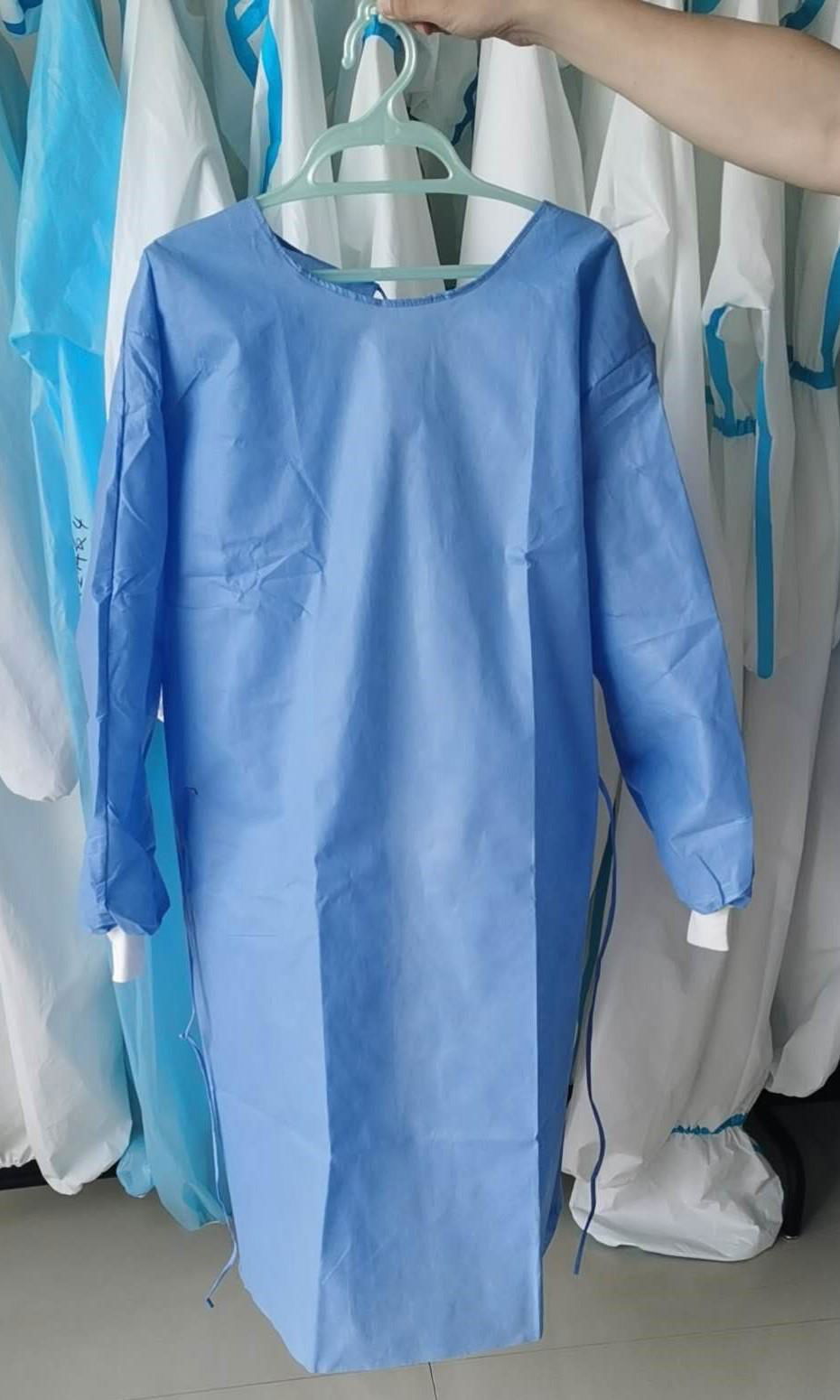 Easeng Medical Surgical Gown Disposable Isolation SMS Protection  4