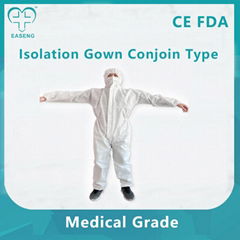 Easeng Medical Isolation Gown Disposable Coverall Nonwoven