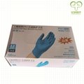 Easeng Wally Disposable Vinyl Nitrile Blend Gloves Blue Black Powder Free 4