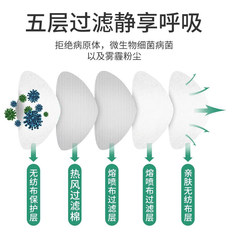 Easeng Disposable KN95 Protective Mask Antivirus Face Mask 5