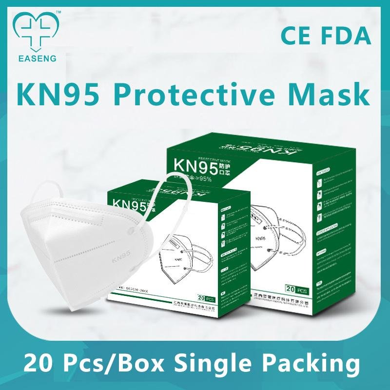Easeng Disposable KN95 Protective Mask Antivirus Face Mask