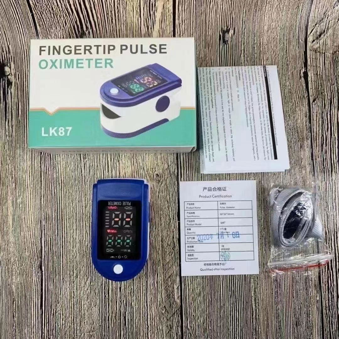 Easeng Finger Clip Oxygen Oxymeter Blood Pulse Monitors LK87 LK88 5