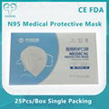 Medical Protecitve Mask N95 Single Packing Mask CE FDA Approve 1