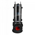 ZHAOYUAN 2hp 2inch Dirty Water Sewage Cast Iron Submersible Pump