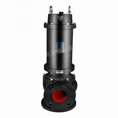 ZHAOYUAN 2hp 2inch Dirty Water Sewage Cast Iron Submersible Pump