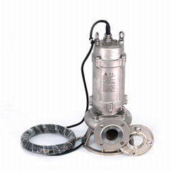 ZHAOYUAN WQ Big Flow Rate High Pressure Submersible Non-clogging Sewage Pump 