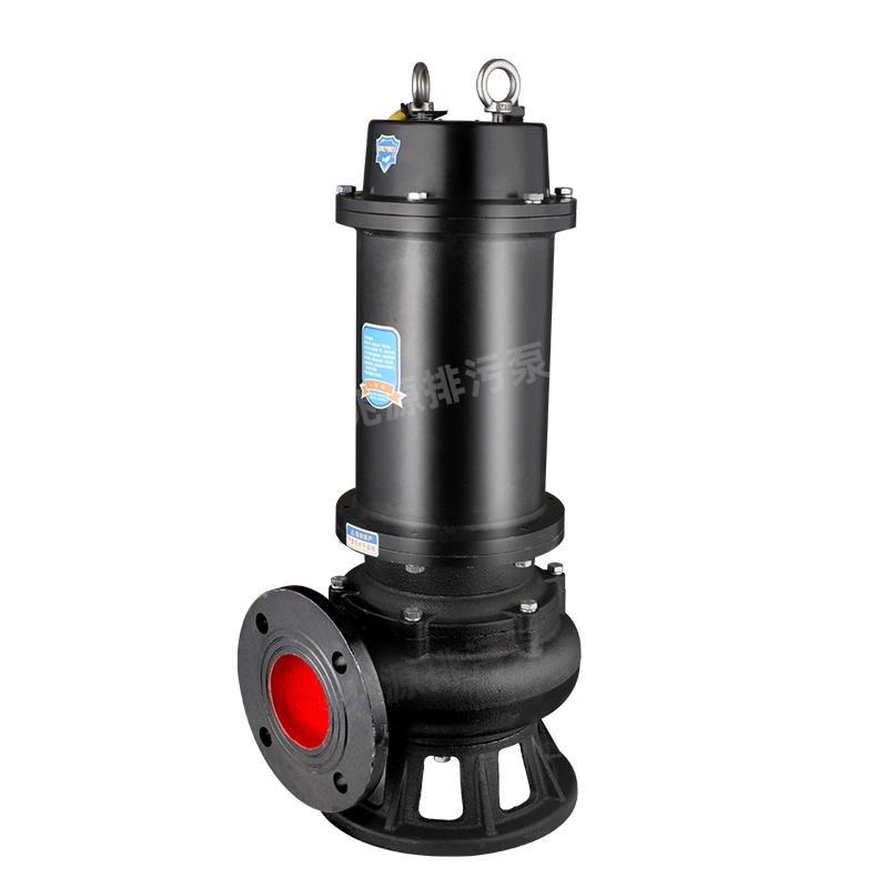 ZHAOYUAN WQ Big Flow Rate High Pressure Submersible Non-clogging Sewage Pump  3