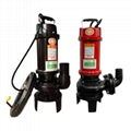 ZHAOYUAN Three Phase High Flow Electric Non Clogging Sewage Dirty Water Pump 3