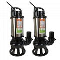 ZHAOYUAN Three Phase High Flow Electric Non Clogging Sewage Dirty Water Pump 4