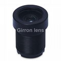 JX6401 CCTV camera lens EFL 4mm 4mp M12 F 1