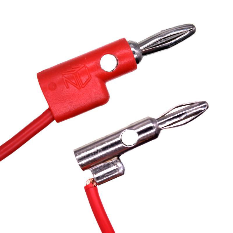 NUELEAD 4mm Banana Plug To Alligator Clip Test Lead Wire Cable 3