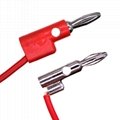 NUELEAD 4mm Banana Plug To Alligator Clip Test Lead Wire Cable 3