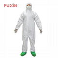 Disposable Waterproof microporous Nonwoven coverall suit 1