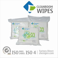 Soft Polyester-Nylon Microfiber Blend Wipers Cleanroom Wipes