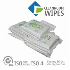 High-Density Polyester-Nylon Microfiber Wipes Cleanroom Wipers