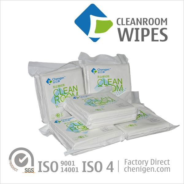 Factory-Direct Polyester Wiping Cloths Cleanroom Wipers