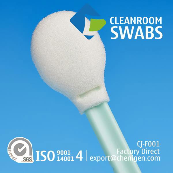 CJ-F001 Polyurethane Foam Cleanroom ESD Swab 2