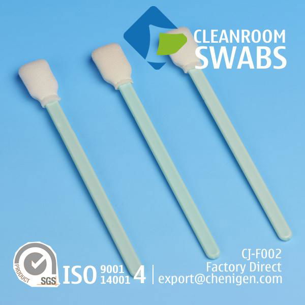 CJ-F002 Large Rectangular-Head PU Foam Cleanroom ESD Swab