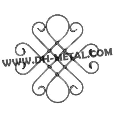 Decorative ornamental Iron panel, weld on decorative ornate gates