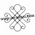 Decorative ornamental Iron panel, weld on decorative ornate gates 1