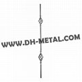 Double Basket Stair Iron Balusters 