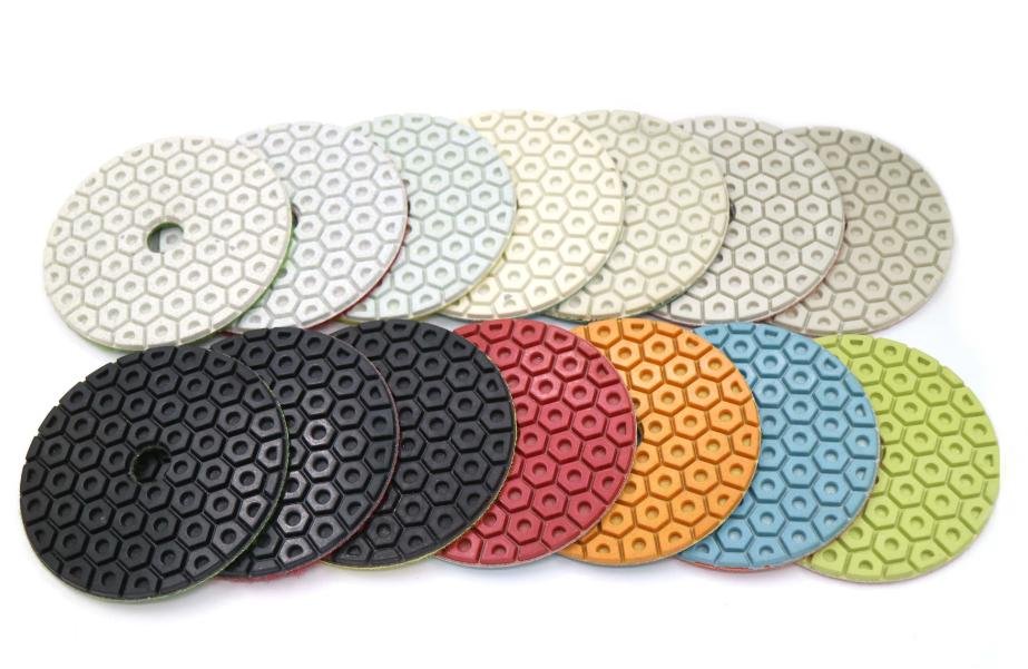 Honeycomb Wet Polishing Pad for Marble Granite Natural Stone Synthetic Stone Con 2