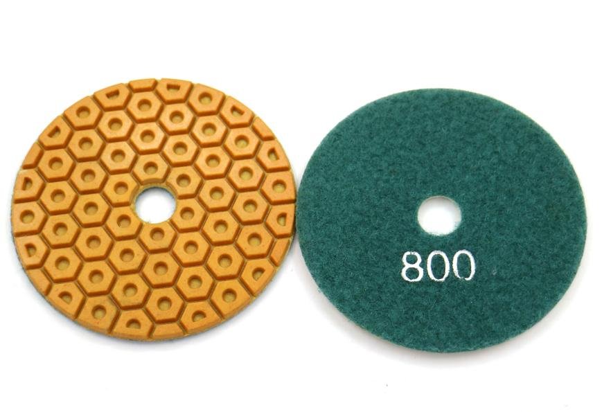 Honeycomb Wet Polishing Pad for Marble Granite Natural Stone Synthetic Stone Con 4