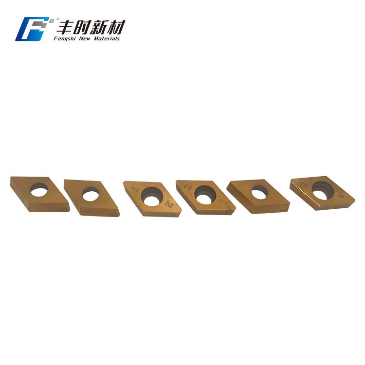 CBN Insert with Titanium Nitride Coating 4