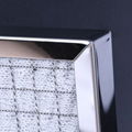 Screen diamond mesh perforated plate Glass fiber and stainless steel mixed knitt 3
