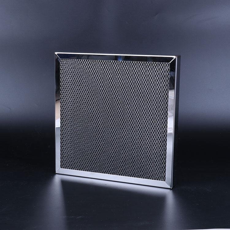 Screen diamond mesh perforated plate Glass fiber and stainless steel mixed knitt 5