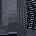 aluminum mesh plate frame filter Steel Wire Mesh round screen diamond mesh stain 2