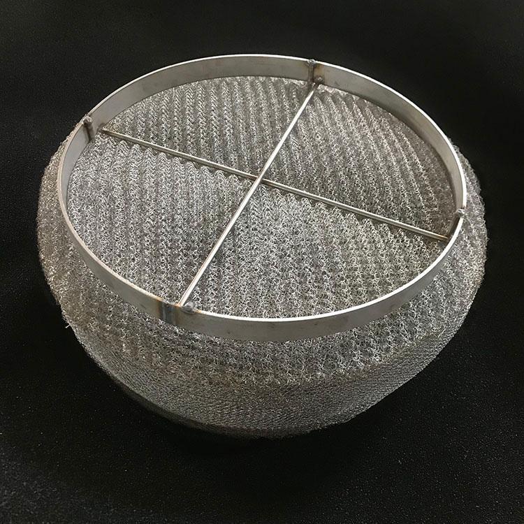 mist eliminator knitted metal filter wire mesh demister pads structured packing 