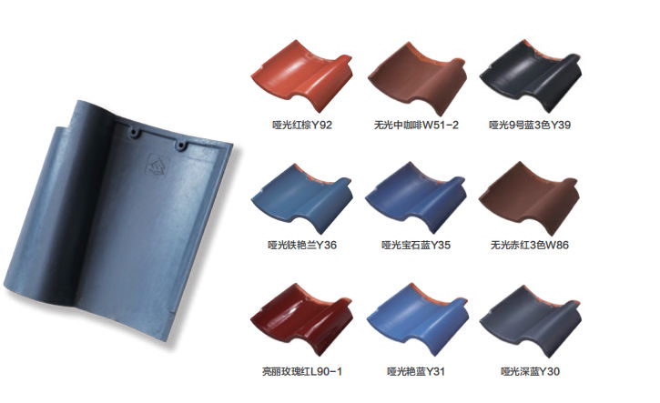 Spanish Style Concrete Roof Tile