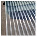 Clear fiberglass transparent sheet for skylight