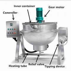 Latest High Quality Electric Cooking Machine Manufacturer