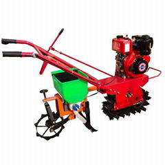 Chain track tiller mini tiller  