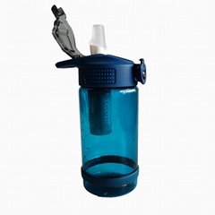 Outdoor mini sports kettle BPA free activated carbon filter