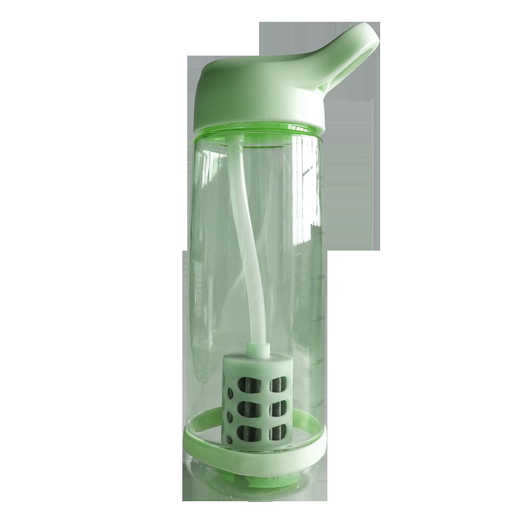 Stylish eco-friendly camping portable plastic sports water bottle